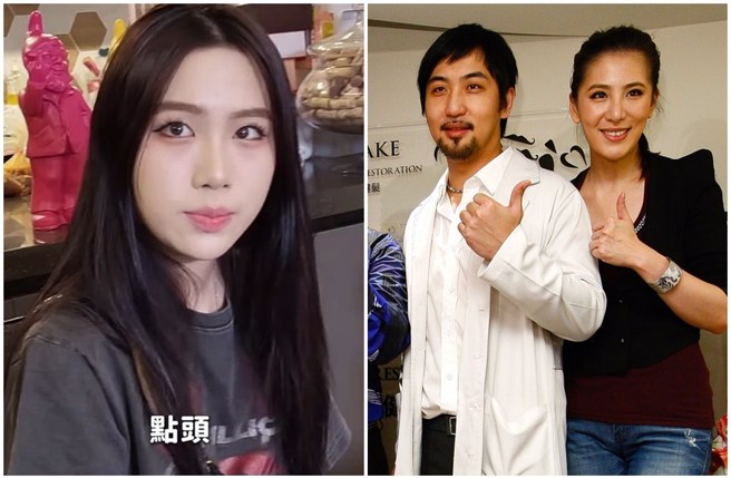 小禎與李進良在女兒Emma18歲生日派對同框。(圖／karenhu1984 Instagram、羅永銘攝)