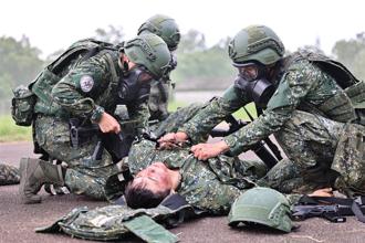 【第5作戰區化生放核應處演練】跨單位合作 驗證臨戰醫療支援