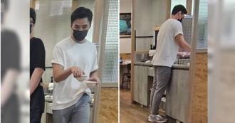 直擊》是元介現蹤東區！與經紀人老婆吃晚餐全程「公私不分」