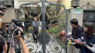 影》一早出門前往羈押庭   柯文哲面色凝重   不發一語