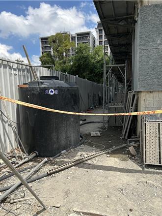 恐怖！鶯歌工地天降鋼筋    男工頭部遭插穿命危送醫