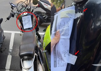 大重機合法停機車格遭「警告威脅」　板橋女騎士氣到發文抱怨