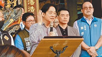 賴赴中彰：顧好台灣及人民飯碗