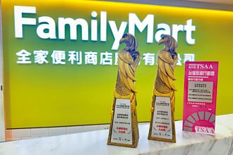 全家攜永續神隊友狂掃6大獎