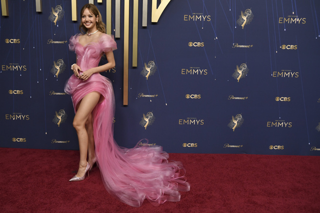 Lisa首度登上艾美獎。（圖／美聯社）