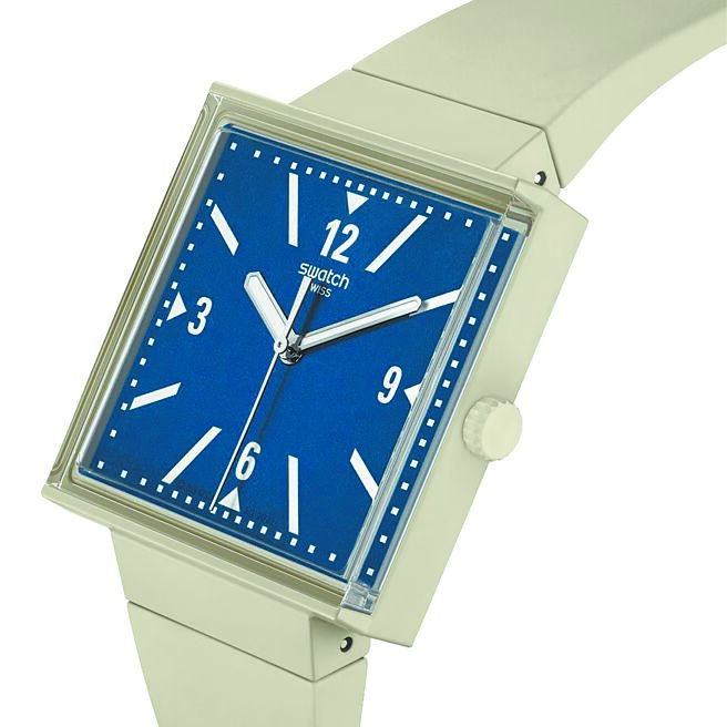 SWATCH推「WHAT IF...TARIFFS?」表，售价139瑞郎。（SWATCH提供）