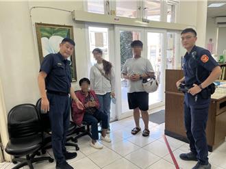 失智婦頂烈日騎25公里迷路   大園警即時伸援助返家