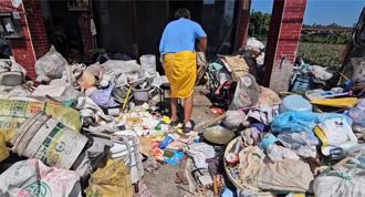 最衰「米奇屋」！7旬翁停做资源回收 透天厝被乱丢垃圾又挨罚