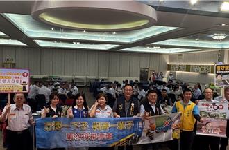 遠離大車！蘆竹警宣導大型車死角：「騎到三點」護安全