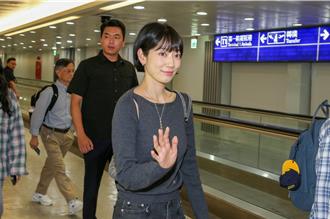 韓女星朴信惠抵台 首度跨海代言美妝 出席DR.WU新品發表會