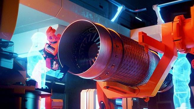 XFP30發動機採用數位化設計，有助提升研發進度與整合效率。圖為其設計概念示意圖。（取自勞斯萊斯公司網站）