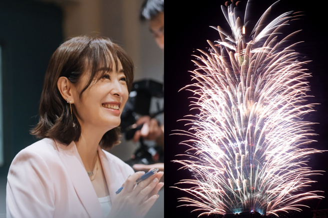 台北101董事長賈永婕盼2025跨年煙火讓全世界聽見台灣。（圖／北流提供、黃世麒攝）
