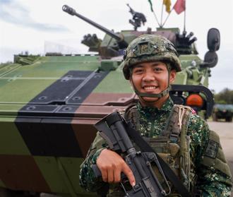 【333旅聯兵3營三軍聯合火力測考】合作完成射擊任務 提升實戰能量