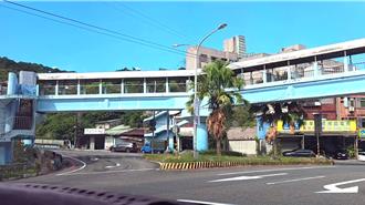 基隆再拆1人行天橋 八堵路、國安路口天橋年底說掰