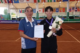 軟網亞錦賽》男單不敵世錦賽三金王 陳柏邑飲恨奪銀