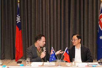 澳洲洛根市長訪張善政  爭取2032奧運有棒球賽