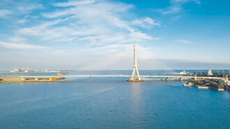 淡江大橋合龍 紓解關渡大橋3成交通量