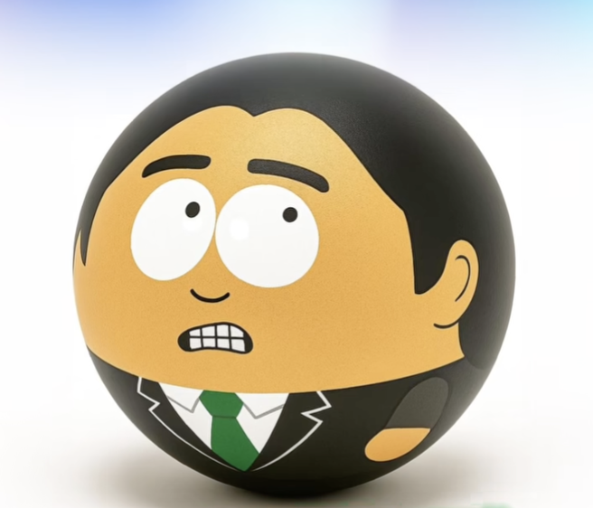 國民黨推出「萊爾校長紓壓球」募款小物。（圖／國民黨臉書粉專）