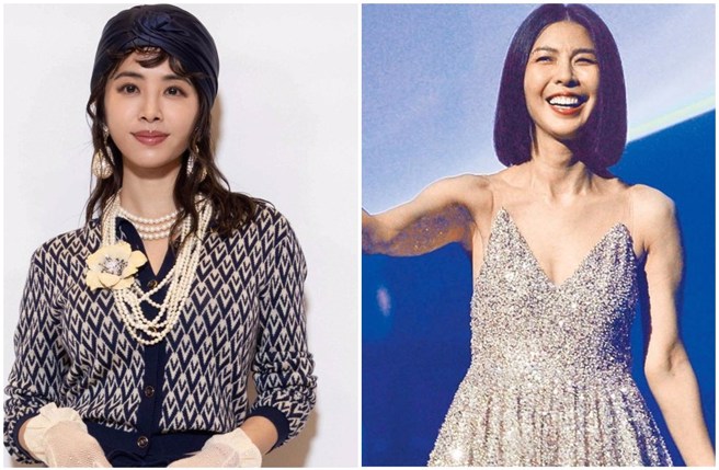 蔡依林與許茹芸同框慶生。(圖／中時新聞網)