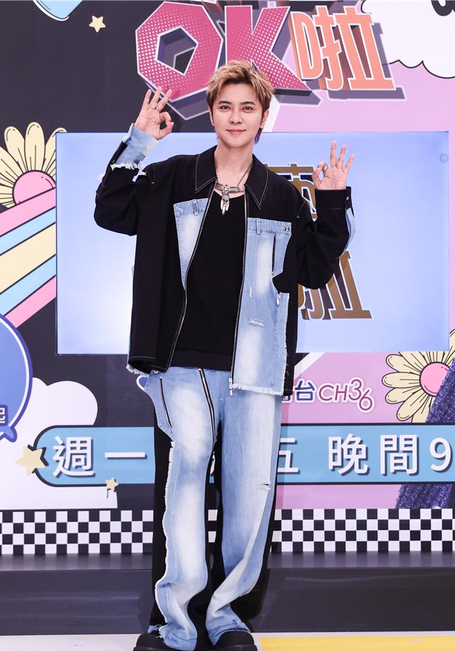 羅志祥希望改變觀眾、網友的收看習慣。（陳俊吉攝）