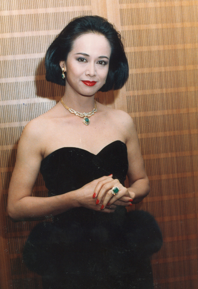 汤兰花曾是家户喻晓的大明星。(连震黎摄)