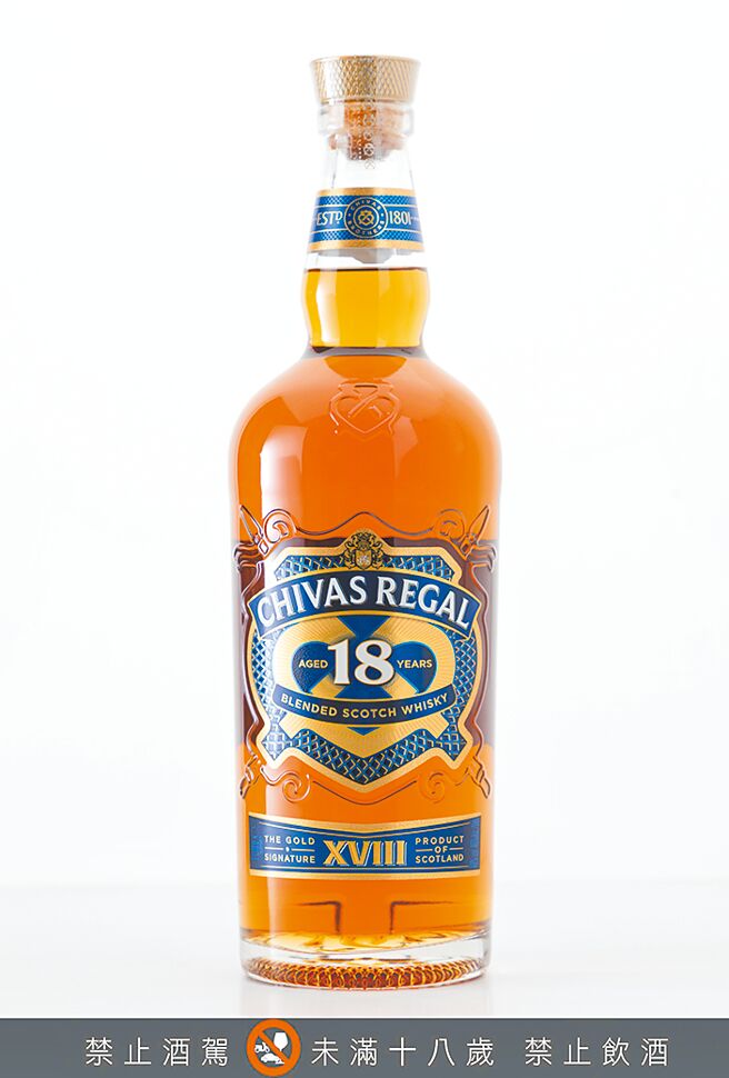 金威獎生活玩家盲測高年份調和威士忌，年度TOP 3佳釀「起瓦士18年」獲青睞。（林勝發攝）