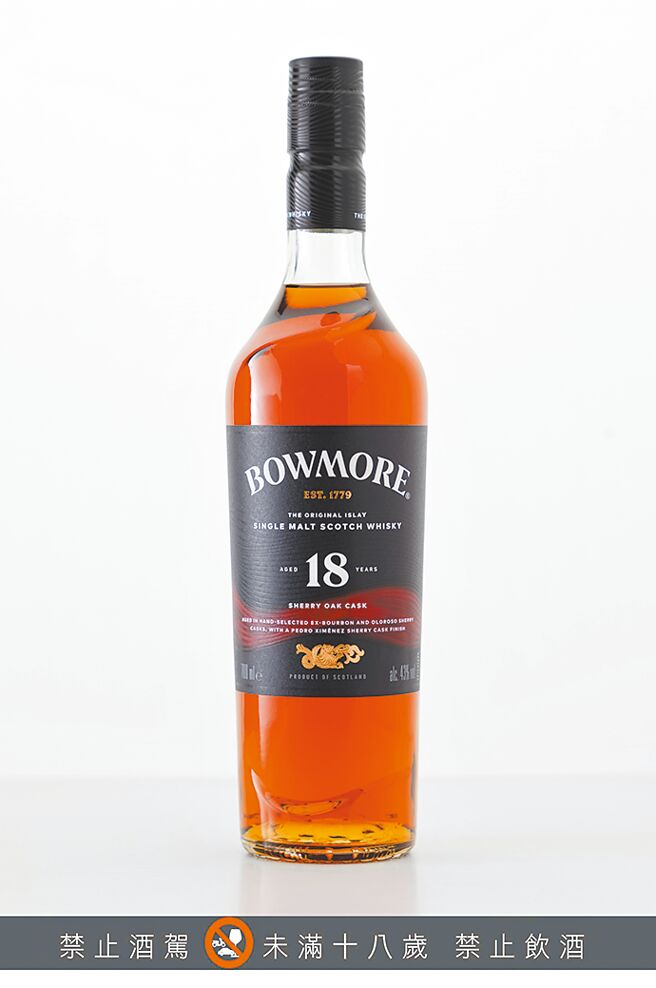 金威獎生活玩家盲高年份測單一麥芽威士忌，年度TOP 3佳釀「波摩雪莉18年」獲選。（林勝發攝）