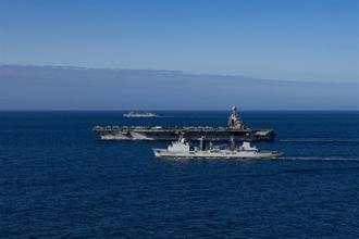 美「福特號」訪挪威 展北約聯防決心