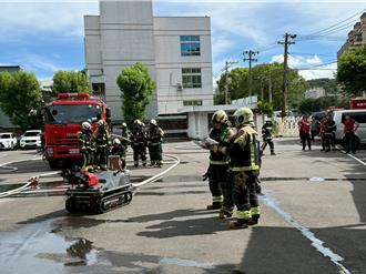 工廠火災危機！桃園消防演練曝光「救災神器」