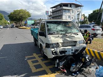 礁溪死亡車禍！老翁騎車「鬼切內車道」  貨車追撞拖40公尺身亡