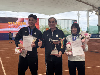 軟網亞錦賽》混雙余凱文／黃詩媛摘金 終結17年奪金荒