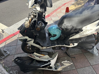 北市嚴重車禍！公車左轉釀禍　騎士猛撞噴飛多處骨折