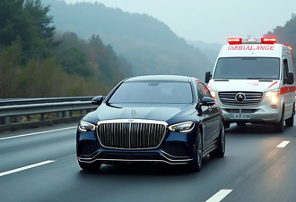 國1遭邁巴赫阻擋！ 竟因「難證明是救護車」檢舉失敗