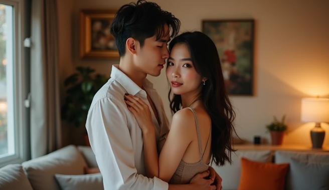 桃园一名男子阿德（化名）发现妻子小美（化名）与男子阿勇（化名）过从甚密，两人不仅多次出游，更有牵手、贴身相依等亲密举动，愤而向两人提告求偿60万元。（示意图、与本案无关／AI生成）