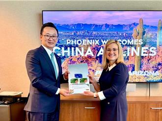 華航直飛鳳凰城12／3啟航 台美航線增至每周40班