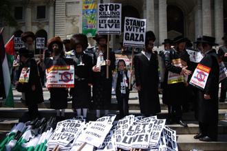 影》美猶太社群示威反對「錫安主義」怒嗆尼坦雅胡和以色列