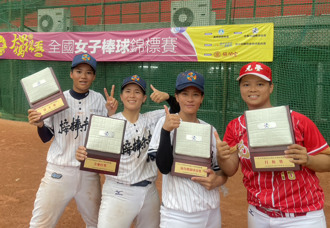大甲媽祖盃錦標賽 接棒未來女子棒球隊 7連霸