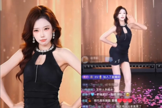 楓葉甜妹秒變女王！直播怒皺眉「掐脖＋打巴掌」主持人急求饒