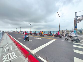 等了2年台南新灣橋拓寬通車