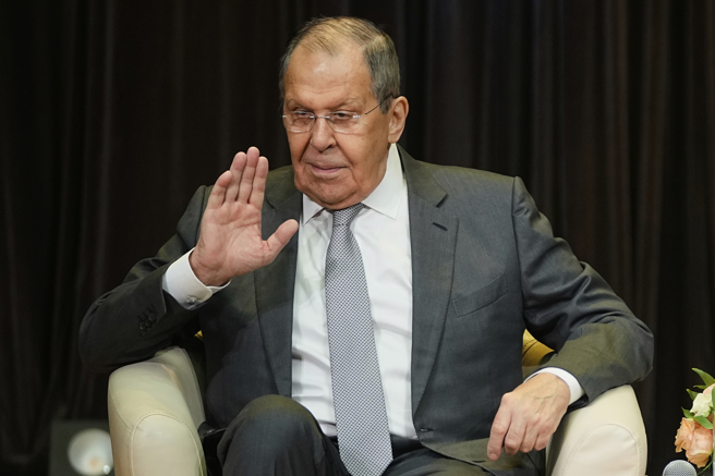 俄罗斯外长拉夫罗夫8日在莫斯科露面。俄媒报导，他将在联合国大会期间与美国国务卿卢比欧会面。（美联社）