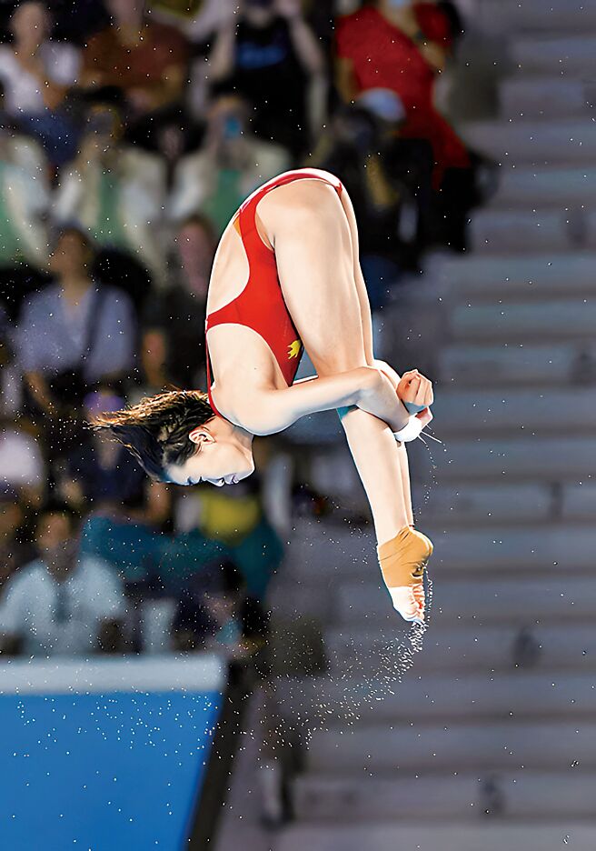全紅嬋 大陸女子跳水運動員（《堅》雜誌提供）