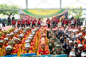 視導國家防災日大規模震災動員演練 賴總統：深化防災意識期盼國家更堅韌