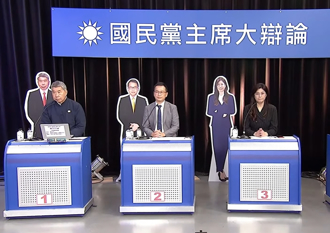直播》國民黨主席首場辯論中天登場！羅智強、鄭麗文、張亞中同台交鋒