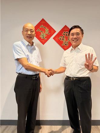 郝龍斌雲林拜會韓國瑜   韓：祝福心想事成