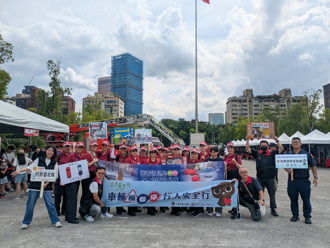 防災交安一起來！北市交警前進國父紀念館 互動攤位人潮爆棚