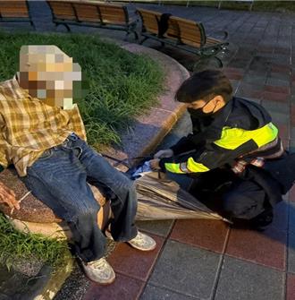 97歲老翁公園迷途跌倒　警靠這張卡助平安返家