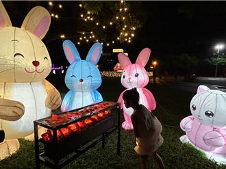 風雨無阻千份「玉兔小提燈」送光光　屏東市公所預告將有下一波