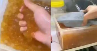 手搖飲料店驚見「珍珠桶加拖鞋」 老闆急回應：涉事員工怪怪的