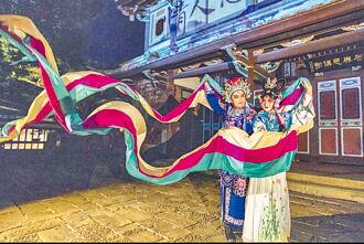 林本源园邸光雕秀 解锁爱情密码