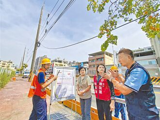 霧峰林森路 電纜將地下化